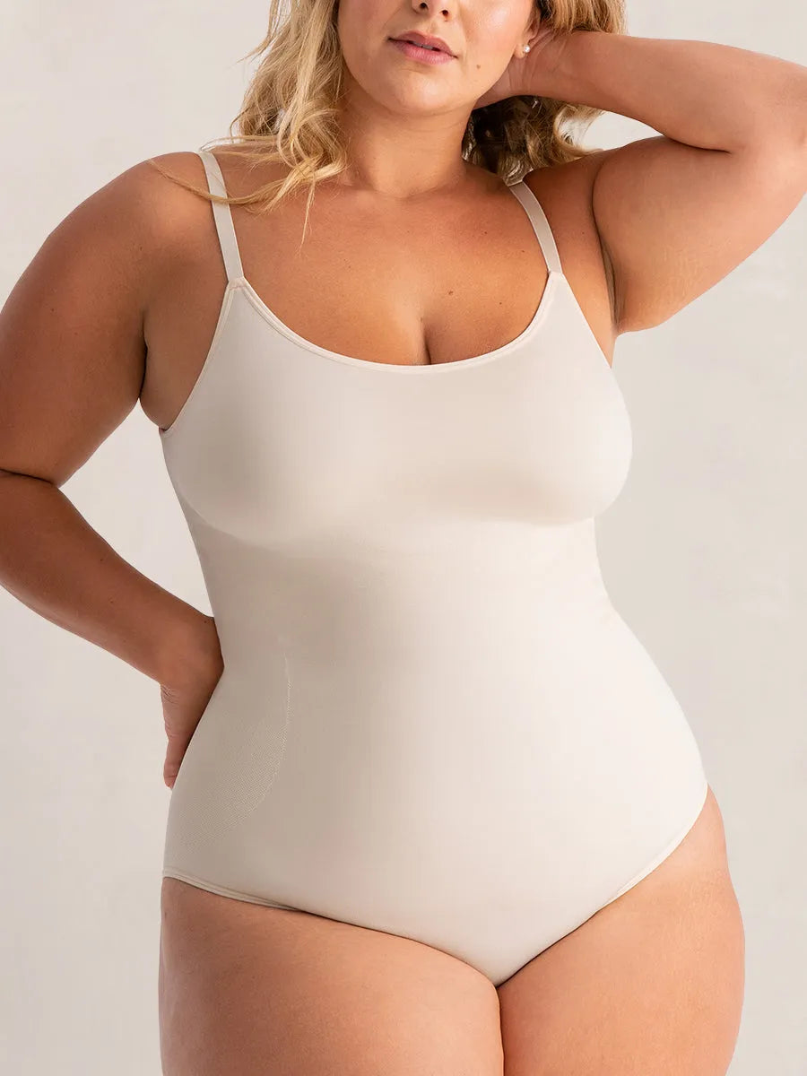 Body Modelador ShapeLuxe Bege