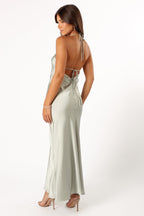 Hadley Halterneck Maxi Dress - Sage