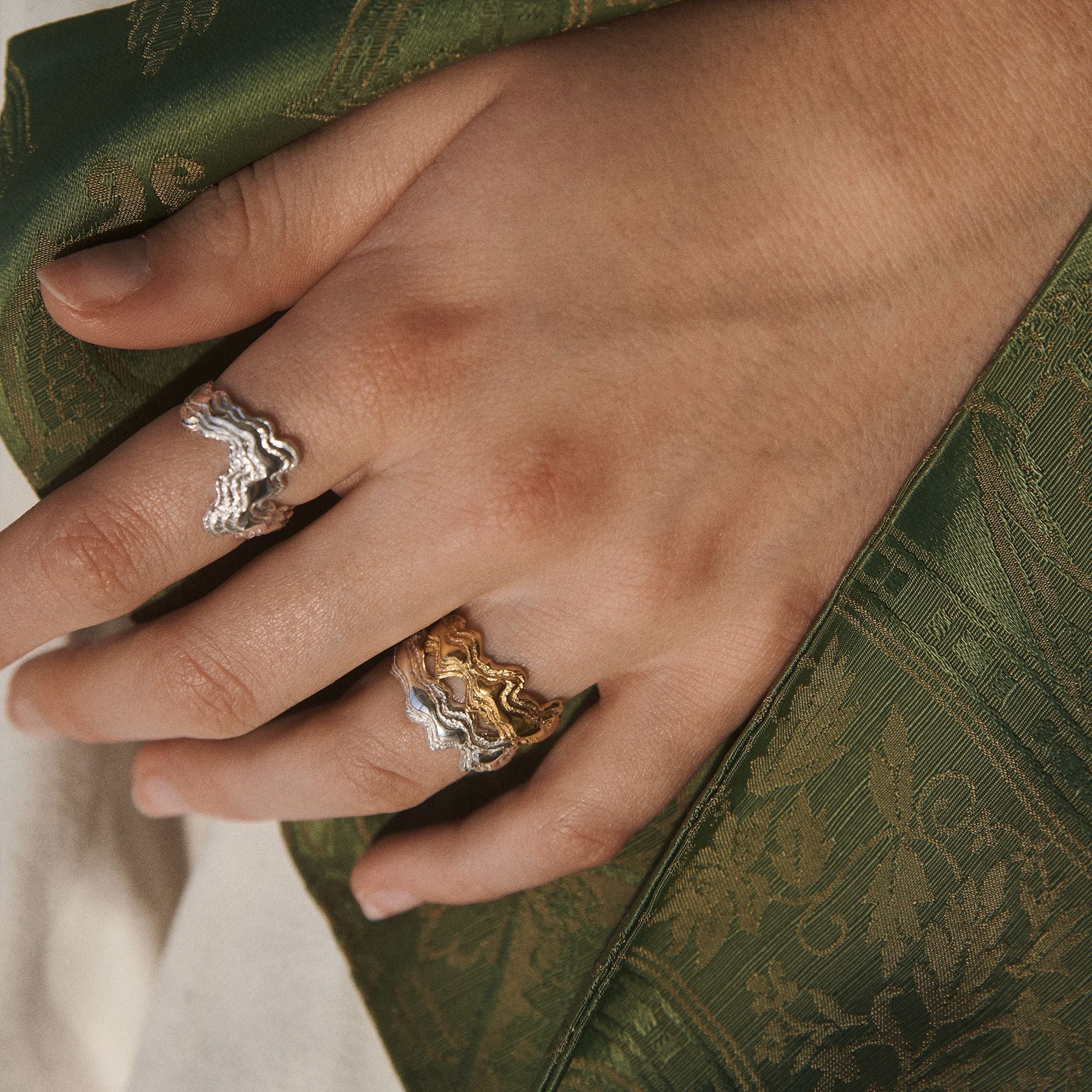 Small Blurry Layers Ring