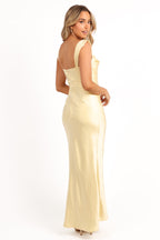 Margot Maxi Dress - Lemon