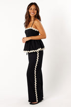 Mollymook Pants - Black Cream